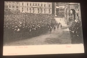 Vintage Italian Horse Riding Competition in Siena VGC UNUSED