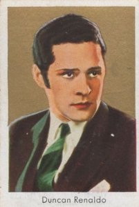 Duncan Renaldo Roumanian Actor The Cisko Kid Film Cigarette Card