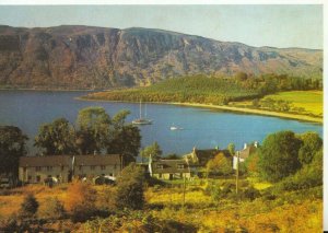 Scotland Postcard - Loch Ness From Above Dores Village - Inverness-shire TZ8252