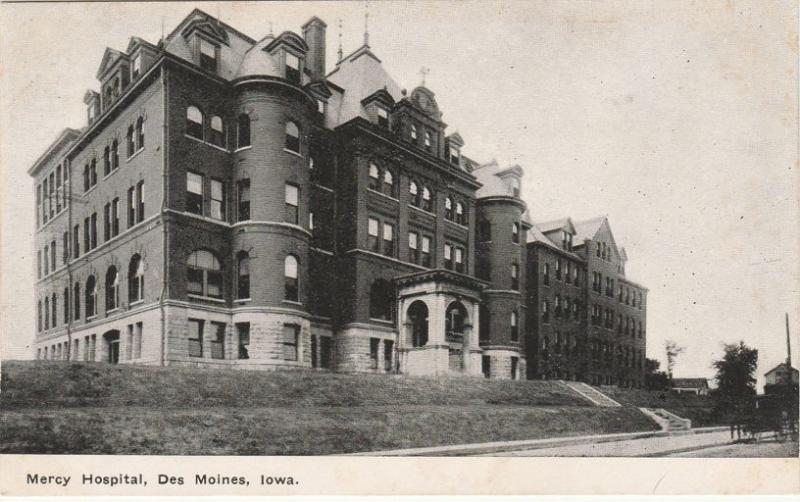 Mercy Hospital at Des Moines, Iowa - DB