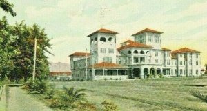 Postcard 1913 View of Casa Loma Hotel in Redlands, CA.  T8