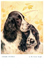Dog ,  Cocker Spaniels , M.Foster Knight