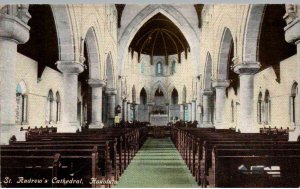 Honolulu, Hawaii - The interior of St. Andrew's Cathedral - c1908