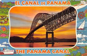 Thatcher Ferry Bridge Panama Canal, Panama 1976 