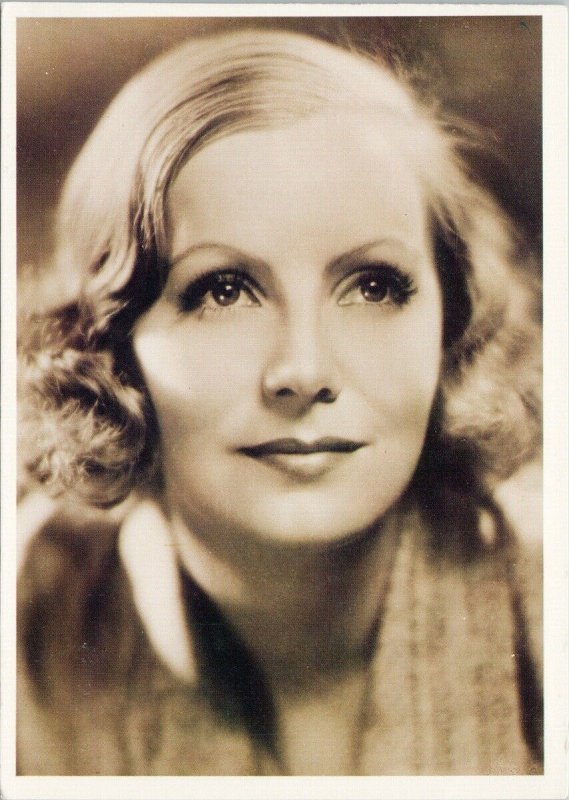 Greta Garbo Actress Magna Books Litho Postcard C6 