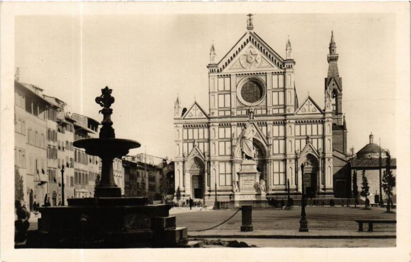 CPA Firenze La Piazza di S.Croce . ITALY (592216)