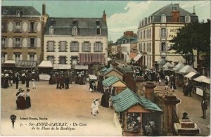 CPA Ste-ANNE-d'AURAY - Un Coin de la Place de la Basilique (32943)