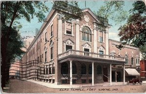 Postcard CHURCH SCENE Fort Wayne Indiana IN AI4618