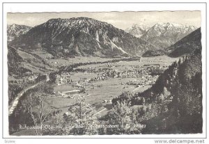 RP, Ruhpolding Obb. Mit Rauschberg, Sonntagshorn u. Reifelberg, Bavaria, Germ...