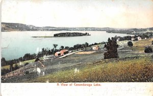 Canandaigua Lake New York Postcard