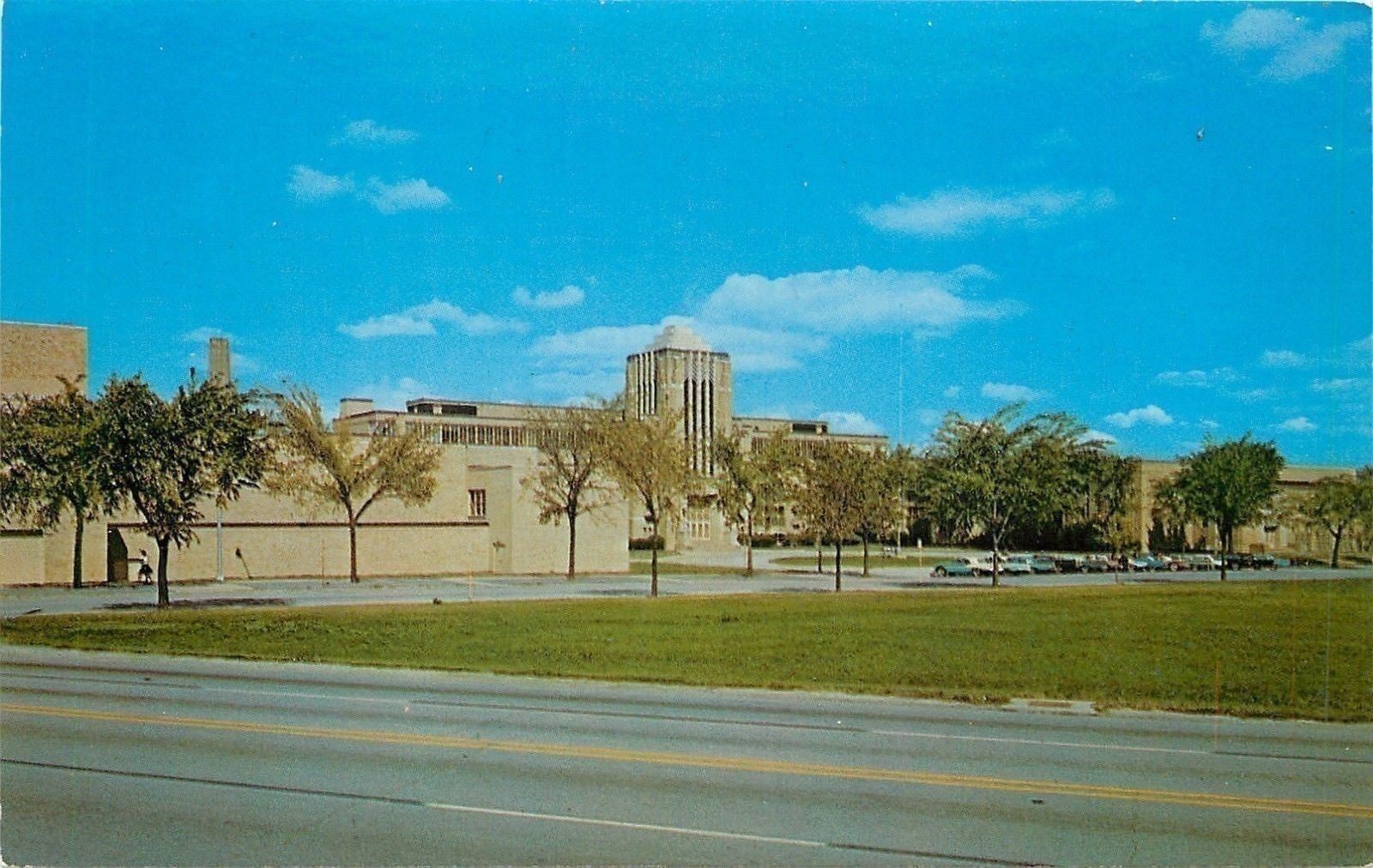 Chicago Heights Illinois Bloom Township High School Girl In