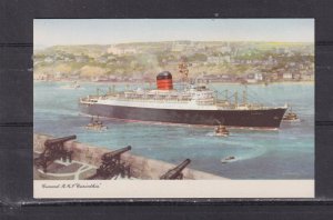 GREAT BRITAIN, RMS CARINTHIA, CUNARD LINE,  c1930 ppc., unused.