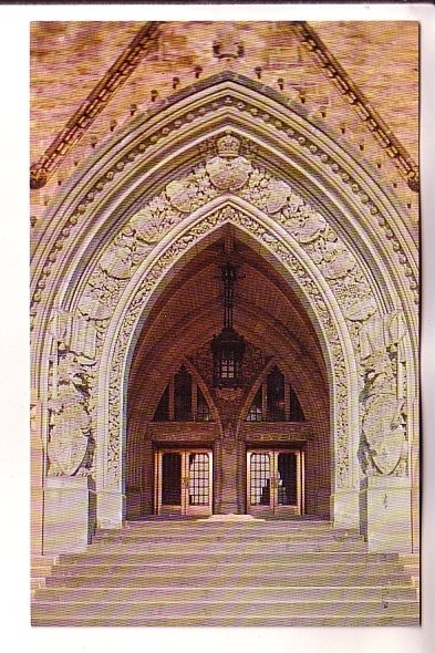 Main Entrance to Peace Tower, Government, House of Parliament, Ottawa, Ontario