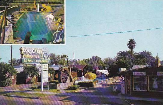 Arizona Phoenix Log Cabin Motel With Pool