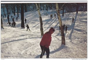 Skiing , Mount Royal , Montreal , Quebec , Canada , 40-60s