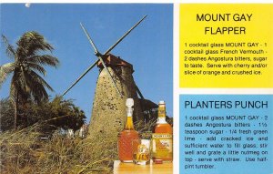 Lot 98 mount gay flapper planters punch wind mill barbados caribbean