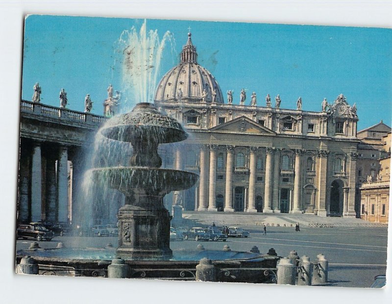 Postcard Square and Church of St. Peter, Vatican City, Vatican City