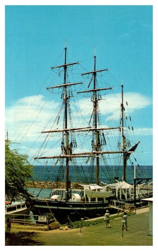 The Carthaginian floating museum at Lahaina Maui Hawaii Postcard