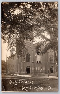 Mt Vernon Ohio~ME Methodist Episcopal Church~1909 RPPC