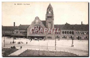 Old Postcard Metz Train