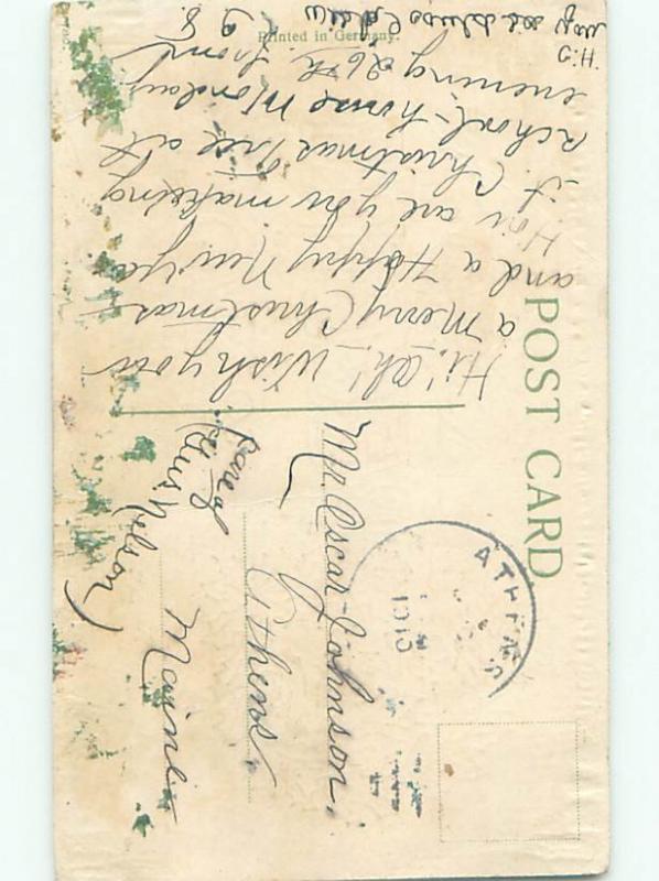 Divided-Back CHRISTMAS SCENE Great Postcard W8777