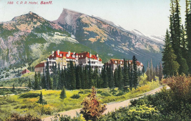 BANFF, Alberta, Canada, PU-1906; C.P.R. Hotel