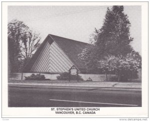 St. Stephen's United Church, Vancouver, British Columbia, Canada, 1920-1940s