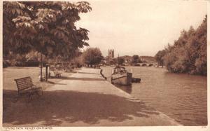 HENLEY ON THAMES UK~TOWING PATH~PHOTO POSTCARD