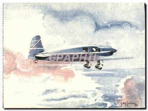 Old Postcard Jet Aviation Caudron Simoun Grand tourism and quick connections