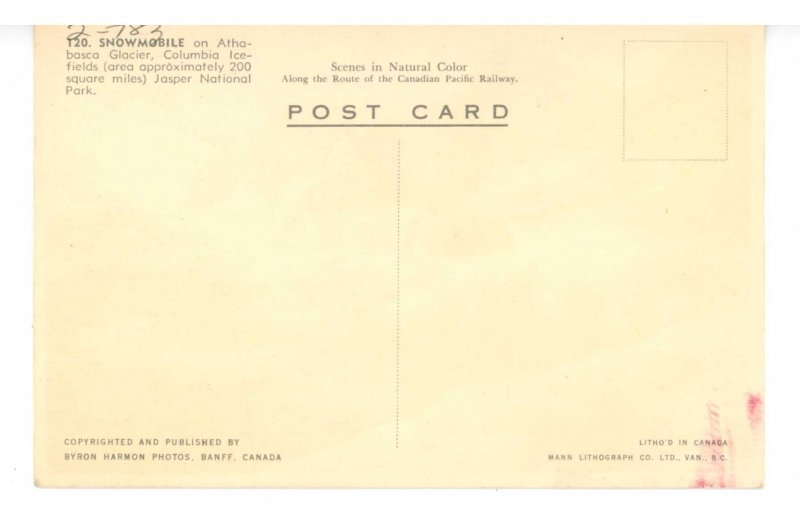 Canada - Alberta, Jasper Park. Columbia Icefields, Athabasca Glacier