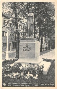 Lot 25 alost monument reine astrid emile winkel aalst belgium sculpture