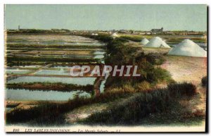 Old Postcard Folklore Saltmarsh The d & # 39Olonne Sands