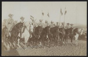 Germany SW Africa Cavalry Troop  RPPC Cover 113275