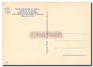 Modern Postcard Digne les Bains Capital Lavender step on the road Napoleon No...