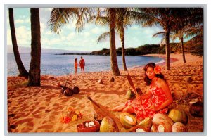 Kapalua (Fleming) Beach Valley Isle Of Maui Hawaii Postcard 