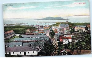 Howth Village Dublin Ireland Postcard D74