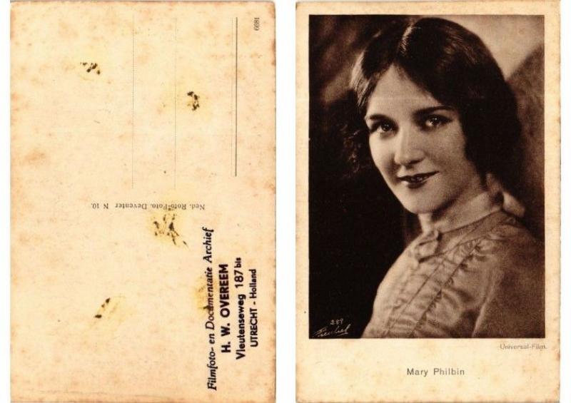 CPA AK Mary Philbin FILM STAR (593506)