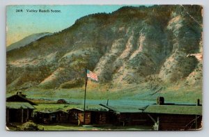 1926  Valley Ranch  Yellowstone Park  Wyoming    Postcard