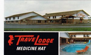 2-Views, Travelodge Motor Inn, Swimming Pool, MEDICINE HAT, Alberta, 40-60s