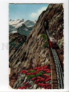 3046954 SWITZERLAND train in Berneralpen Vintage PC