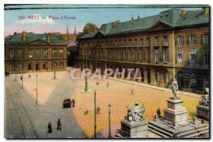 Old Postcard Metz Place d & # 39Armes