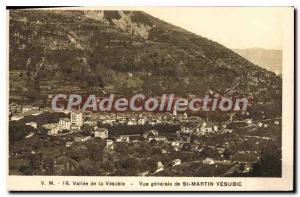 Old Postcard Valley of Vesubie General view of St Martin VESUBIE