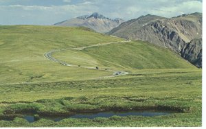 US    PC3981  TUNDRA CURVES, ROCKY MOUNTAIN NATIONAL PARK, COLORADO