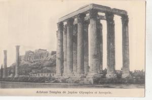 BF32102 athens temples de jupiter olympiuen et acropole greece  front/back image