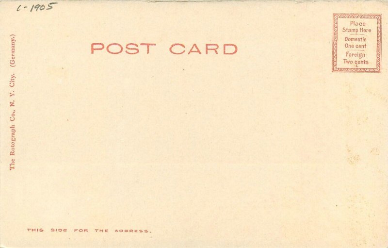 Postcard Chicago Illinois  C-1905 Lake Michigan Yacht Club Rotograph 22-14207 