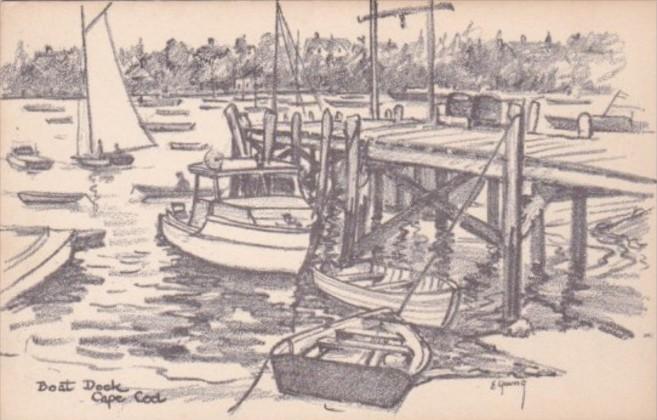 Massachusetts Cape Cod Boat Dock