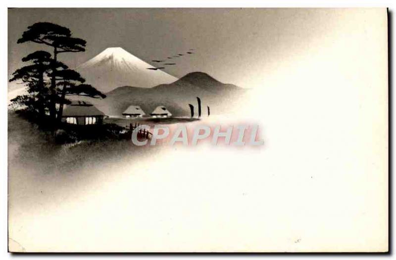 Old Postcard Japan Nippon Landscape