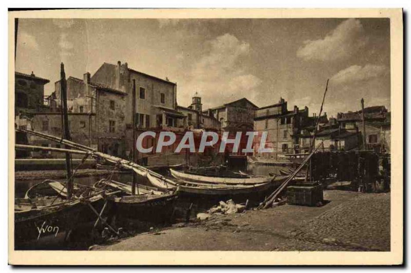 Postcard Old Martigues Landscapes And Stones Of Provence Baetaux