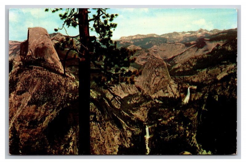 Vernal Nevada FallsYosemite National Park California UNP Chrome Postcard  P28