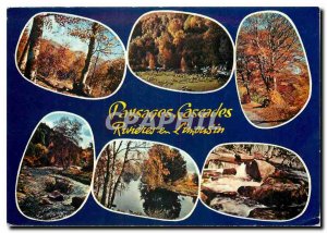 Postcard Modern Landscapes waterfalls Limousin Rivieres